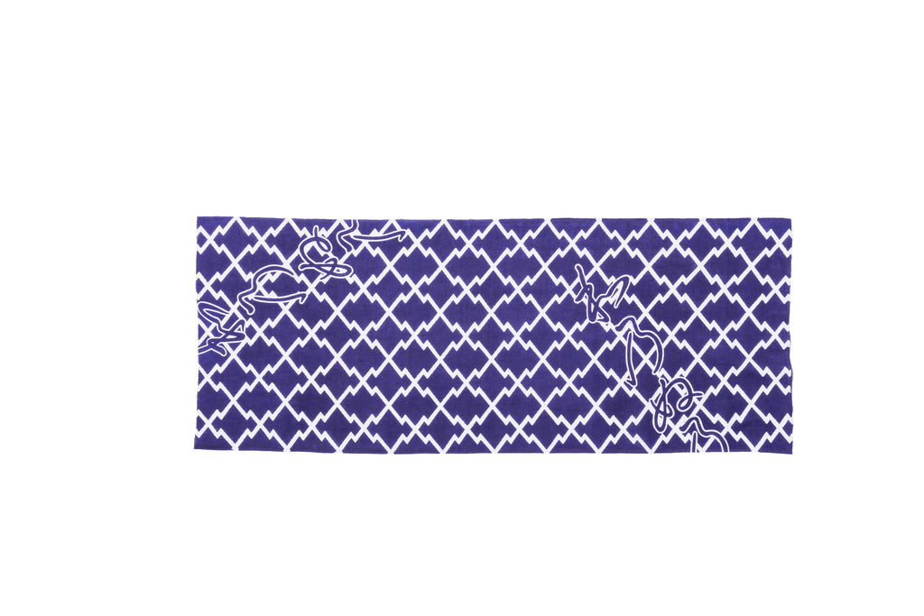 注染TENUGUI 〜二代目（松皮菱柄）〜｜wanonuno （文生地／34× 90 cm）