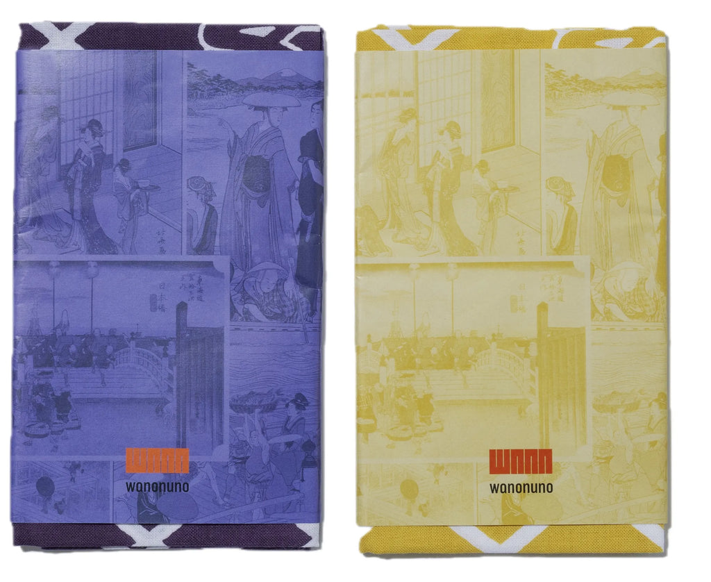 注染TENUGUI 〜二代目（松皮菱柄）〜｜wanonuno （文生地／34× 90 cm）